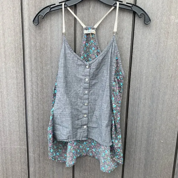 Freebird Racerback Floral Tank Top - Image 8