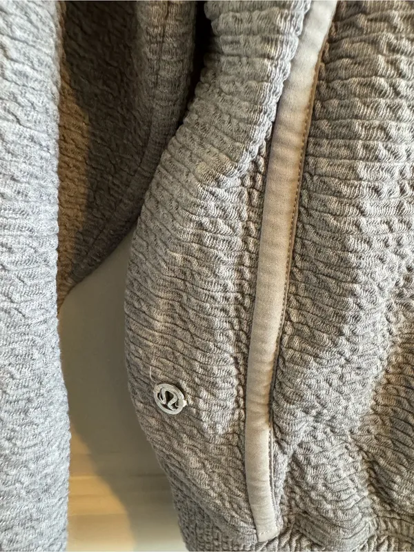 Lululemon Grey Bomber Jacket - Image 9