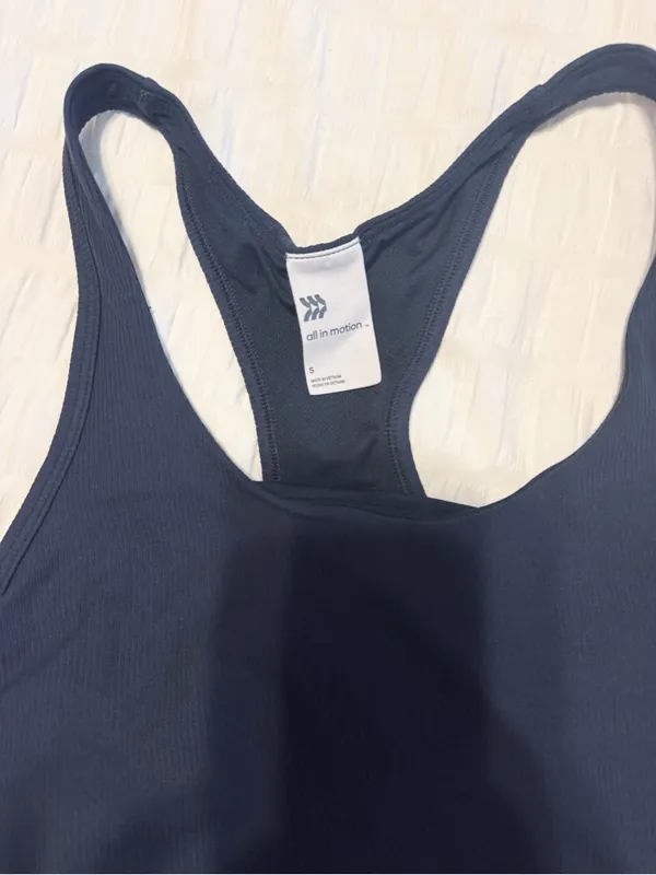 Workout Set Outfit Beyond Yoga All in Motion Black White XS - Image 3