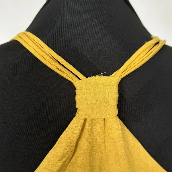 Forever‎ 21 Golden Yellow Dress Sz XS - Image 5