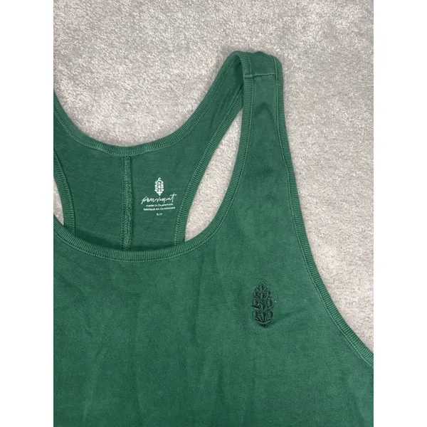 free people movement oversized tank mini dress small green - Image 6