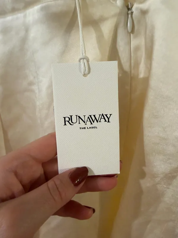 RUNAWAY THE LABEL Havana Ivory Mini Dress - Image 4