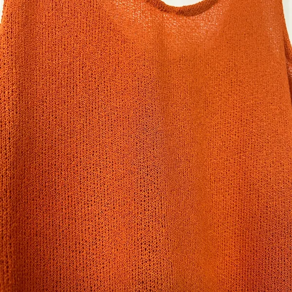 NWOT Mango orange midi dress - Image 6
