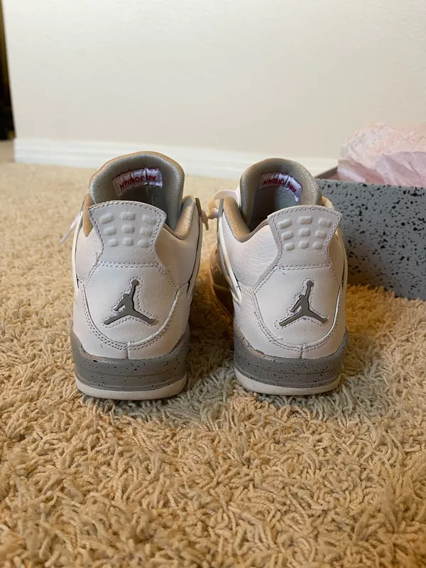 Nike Air Jordan 4 Retro GS White Oreo - Image 5