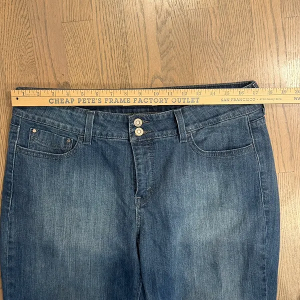 Levis 526 Jeans Womens Boot Cut Slender Slim Med Wash Low Rise Stretch 14 30 - Image 3