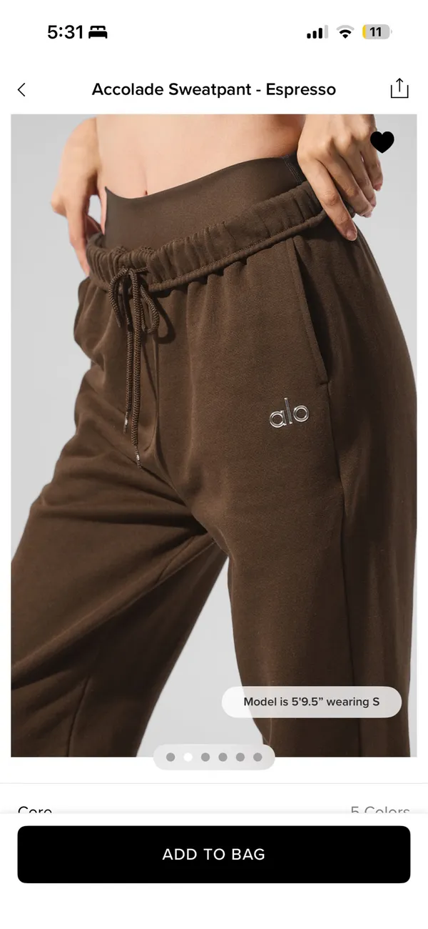 Alo Yoga Sweatpants - Image 2