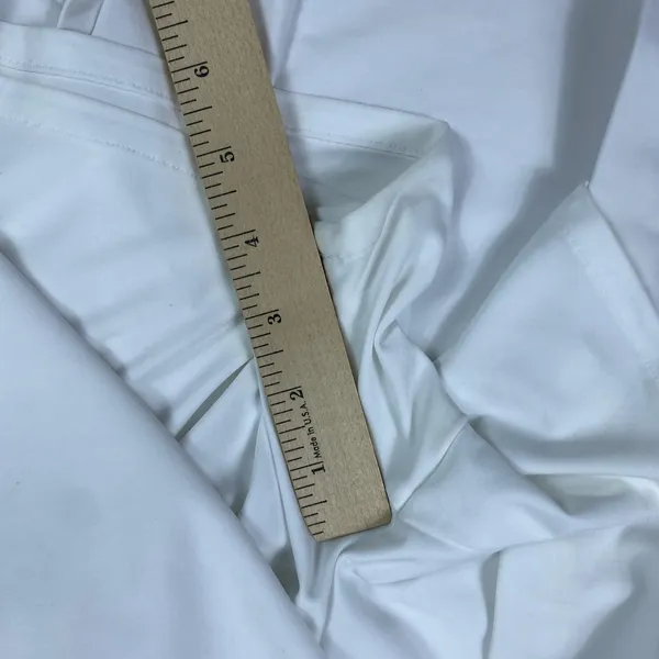 Peter Millar Skirt Womens 8 White Golf Wicking Stretch Pockets Zip Back Athletic - Image 13