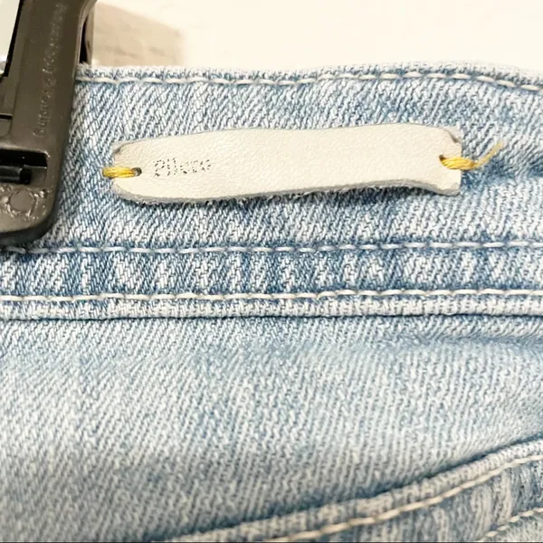 Pilcro And the Letterpress Jean Shorts Distressed Size 29 ‎ Blue Anthropologie - Image 7