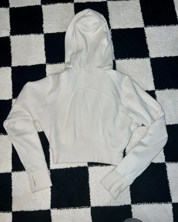 Lululemon scuba full zip cropped hoodie - Image 2