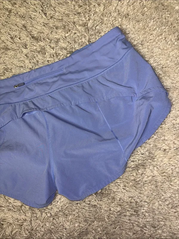 Lululemon “speed up” Shorts
 - Hydrangea Blue - Image 13