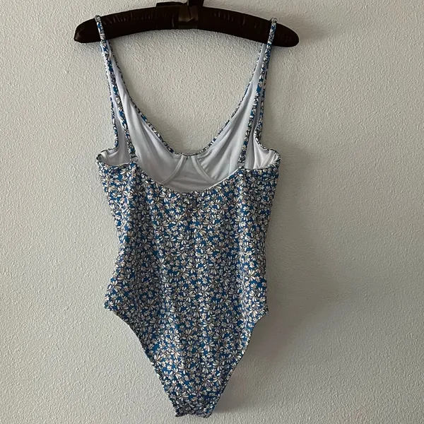 {Rhythm} x Free People Brand New Voleta Floral Underwire One Piece - Image 12