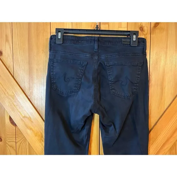 AG Adriano Goldschmied Black Stevie Ankle Slim Straight Ankle Jeans Size 26R (89 - Image 5