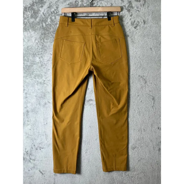 Lululemon City Sleek 5‎ Pocket 7/8 Pant Spiced Bronze 6 Golf Career Work Office - Image 3