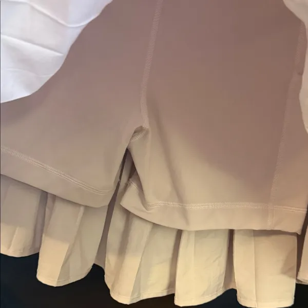 lululemon athletica Pale Blush Pleated Skater Skirt - Image 3