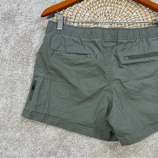 Vuori Women's Ripstop Climber Shorts 3" Mid Rise Outdoor in Green Size L - Image 7
