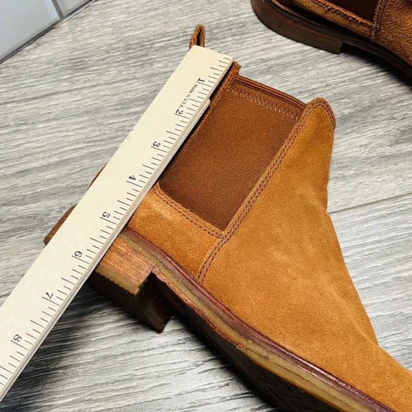 Clarks Clarksdale Arlo Dark Tan Suede Boots for Women Brown Ankle Booties 7M‎ - Image 14