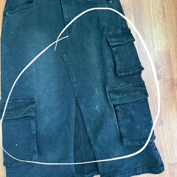 Wild Fable Cargo Midi Denim Skirt - Image 6