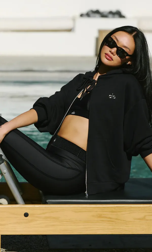 🖤✨ Accolade Full Zip Hoodie Black – Medium - Image 4