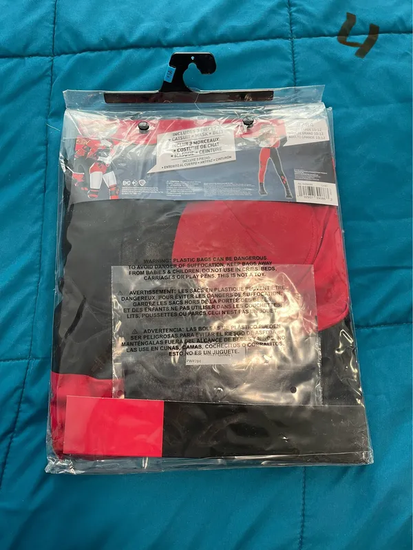 DC Comics Womens Harley Quinn costume L 10/12 - Image 2