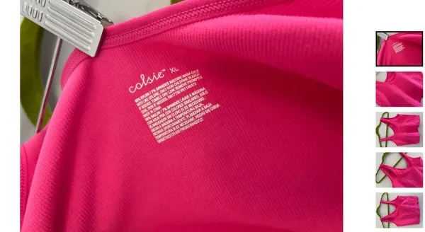 Top pink colsie Size XL - Image 6