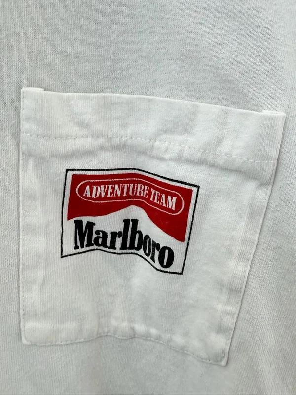Vintage 90's Marlboro Miles Adventure Team Rafting Adult XL T-Shirt Made USA - Image 4