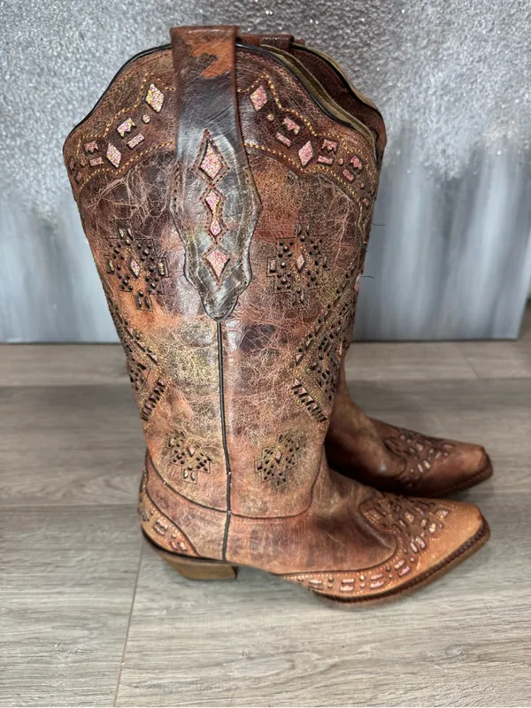 Corral Western Glitter Boot A2948 - Image 3