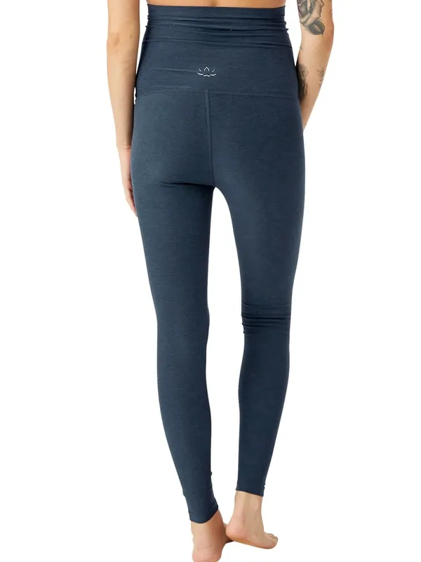 Beyond Yoga Beyond The Bump Maternity Leggings XS Teal High Waist - Image 3
