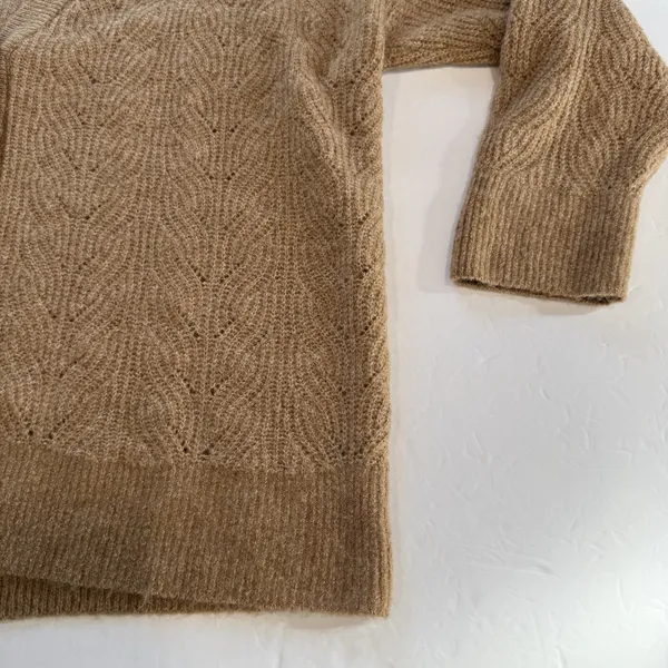 NWT Torrid Beige Vegan Cashmere Button Up Cardigan Sweater‎ Size 1X - Image 8