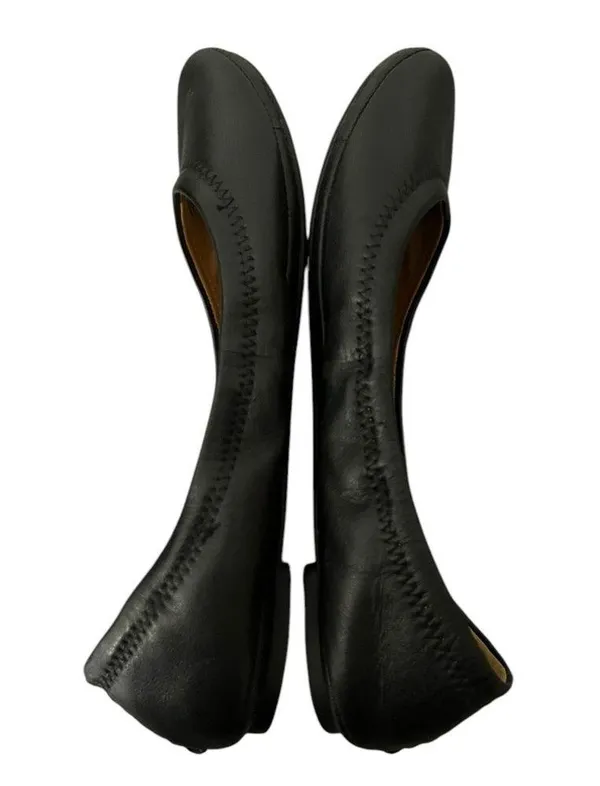 Lucky Brand Erin Black Leather Ballet Flats 7.5 - Image 6