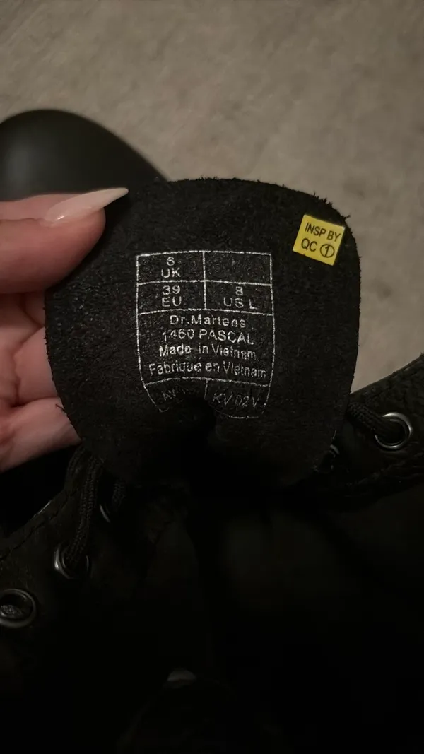 Dr. Martens black 1460s slip boots - Image 7