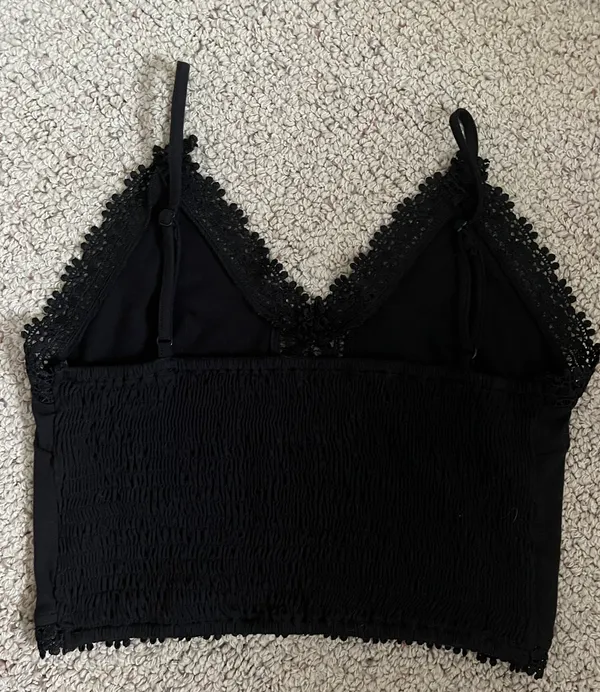 Buckle Cropped tank top blouse - Image 3