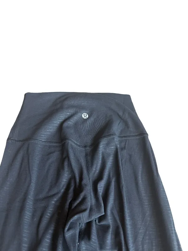 Lululemon High-Rise Stretch Leggings Stripe Yoga Workout Casual Size 2 Women's - Image 8