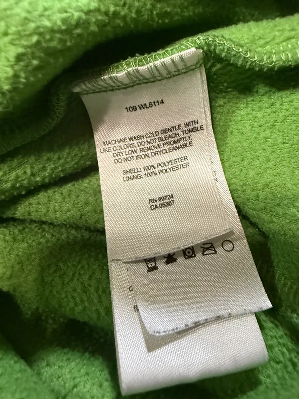Columbia Green Fleece Full-Zip Jacket Women’s Small - Image 3