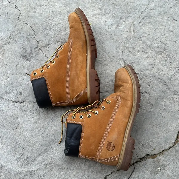 Timberland 10361 Tan Boots Size 9 - Image 4