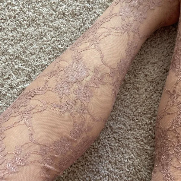 Calzedonia lace tights. Xs-s - Image 7