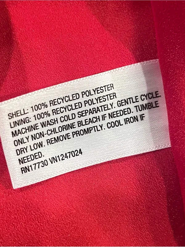 🌺A New Day Red Ruffle Maxi Dress Size Large 🌺 - Image 7