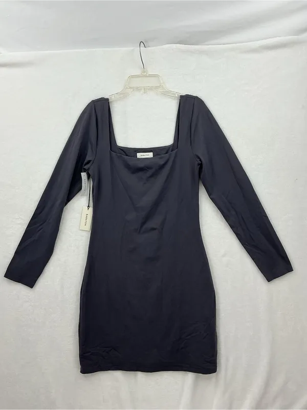 NWT Babaton Charcoal Long-Sleeve Square Neck Bodycon Dress - Image 2