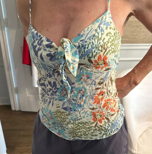 Fourteen & 9th Cute Floral Tank Top - Image 4