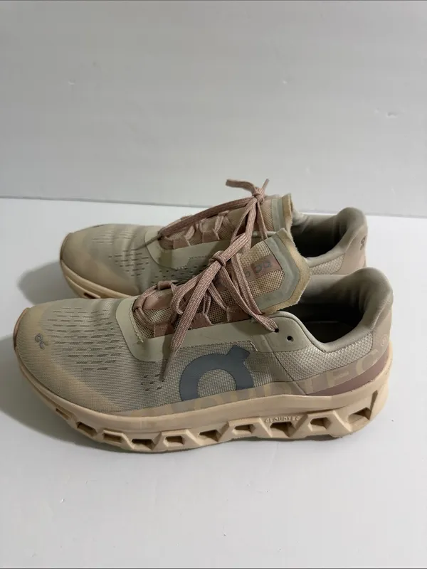 CloudMonster Women's Running Shoes in Sand and Blush - Image 3