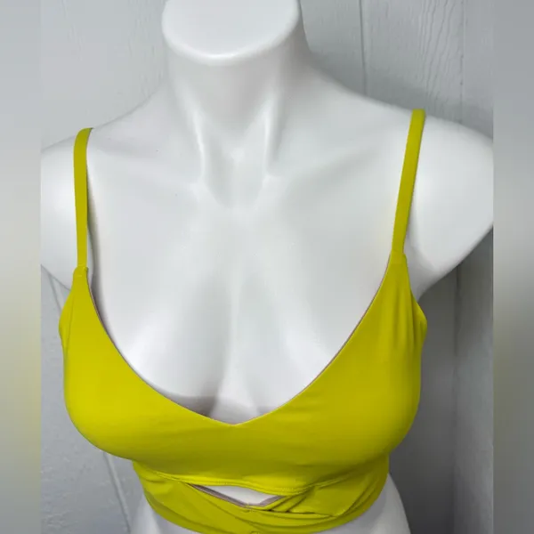 Lululemon Athletica Bright Yellow Strappy Top - Image 6