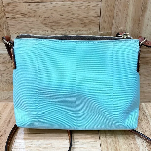 DOONEY & BOURKE Nylon Crossbody Pouchette Bag in Light Blue - Image 14
