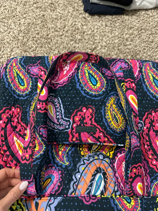 Large Vera Bradley Tote Bag - Image 3