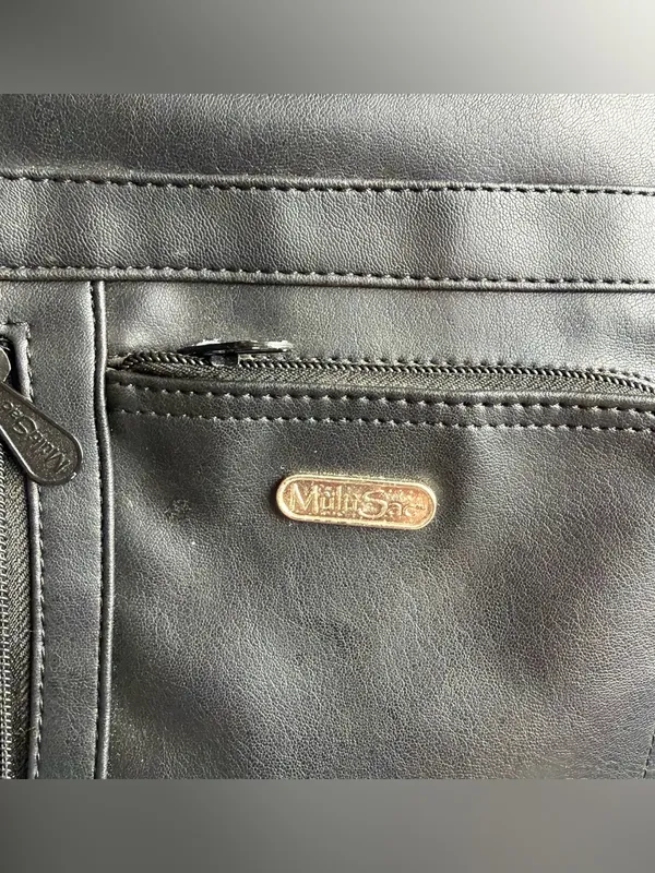 Black Mini Backpack Crossbody Bag - Unbranded - Image 2