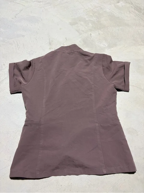 FIGS inala Women's brown Scrub Top 3849 - Image 5