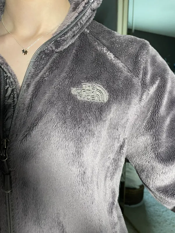 North Face Fuzzy Zip Up - Image 3