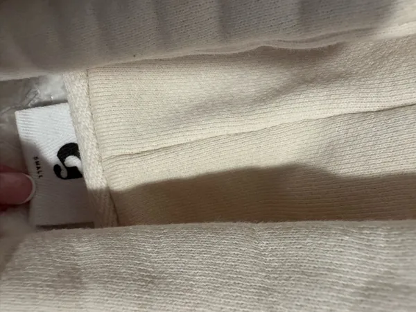 Glossier hoodie White - Image 3