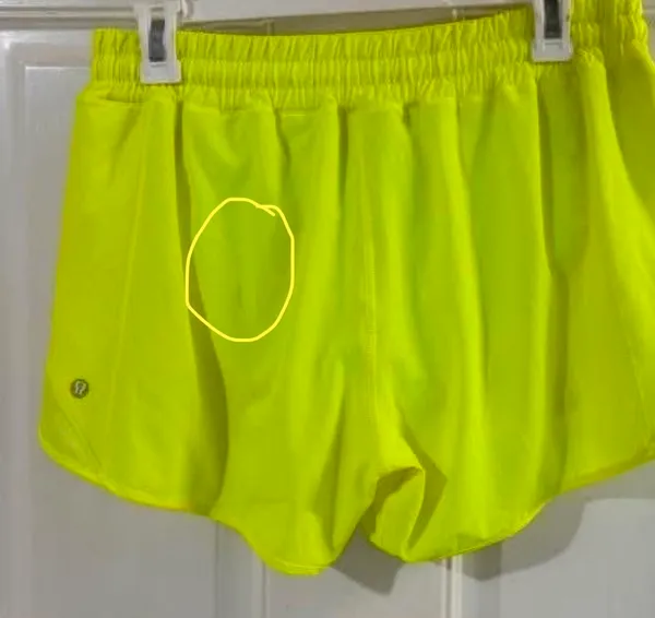 Size 10 Tall lululemon Yellow Hotty Hots - Image 8