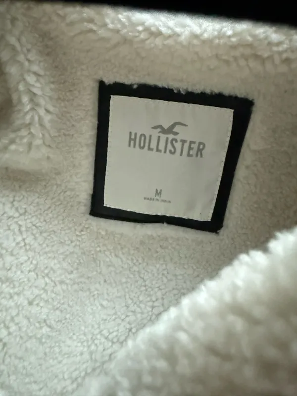 Fuzzy leather jacket  - Image 4