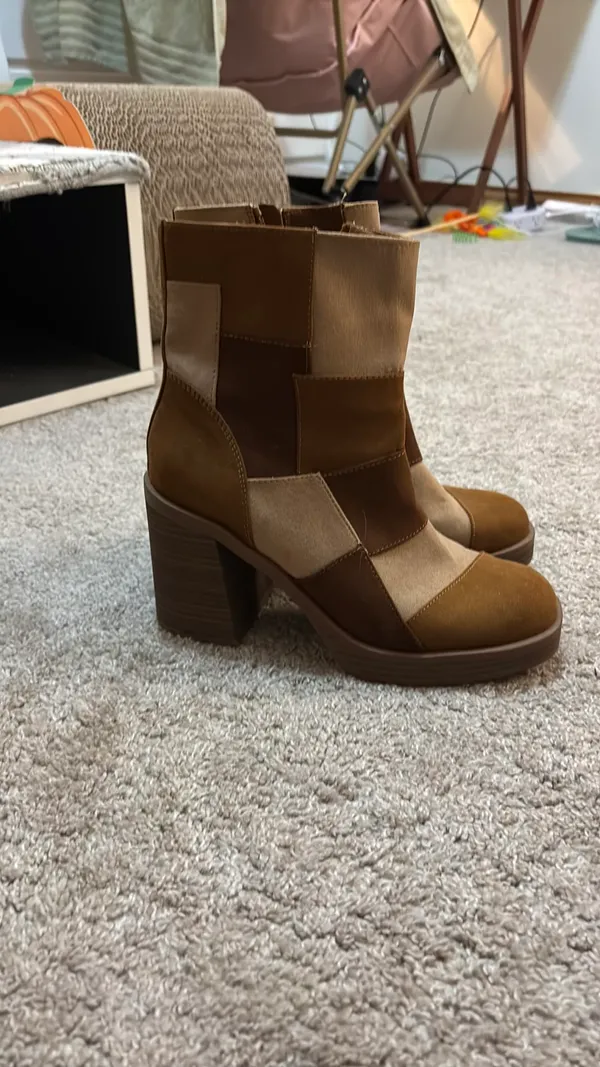 Target Patchwork Boots - Image 4