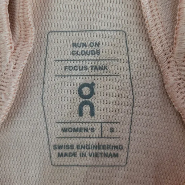 On Cloud Focus Tank Top Women’s Size Small Athletic Running Workout Activewear - Image 5